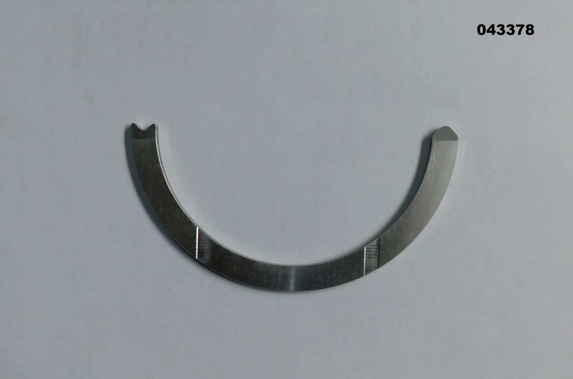 Кольцо упорное(вкладыш упорный подшипника коленчатого вала DP180LB/BEARING,THRUST (UPPER) (140110-00
