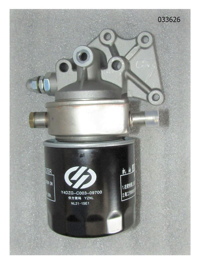 Фильтр масла в сборе с теплобменником Yangdong Y4105D/Oil filter +Oil cooler