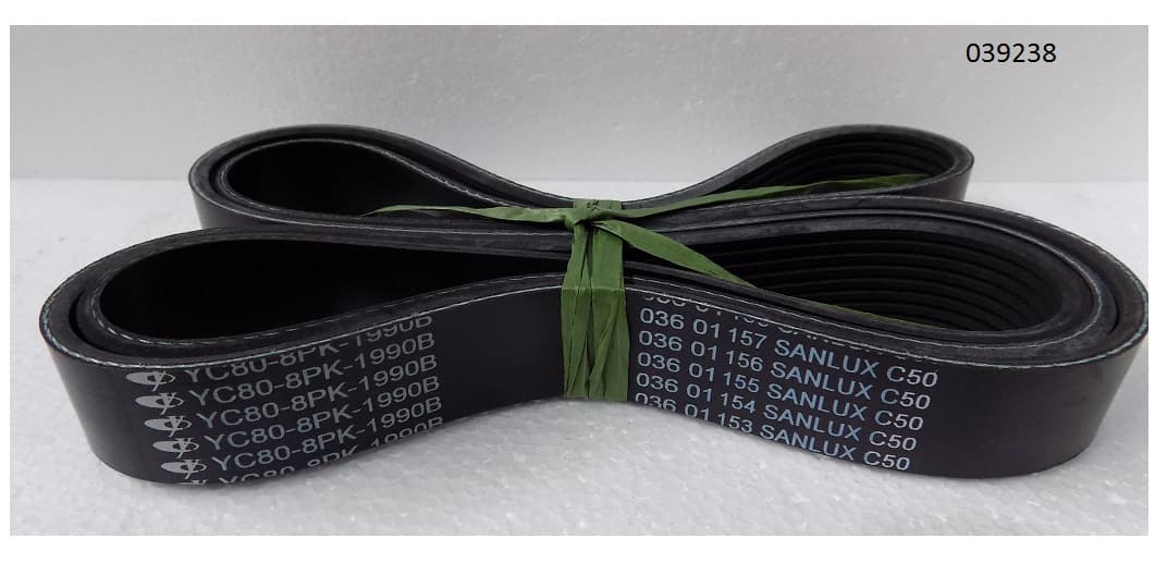 Ремень приводной YC6A245L-D21/Belt (YC80-8PK-1990B-C50)