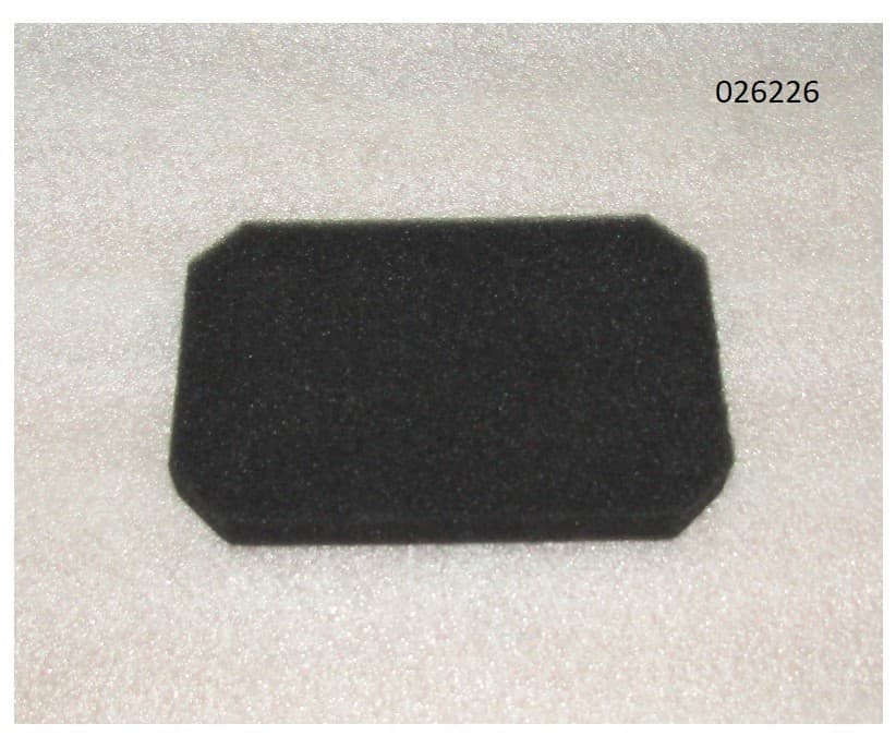 Фильтр воздушный EX13,17,21 SP170 (элемент)/Air filter (foam) (125х85х15мм)