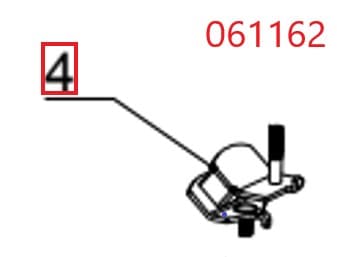Амортизатор двигателя SGG 3800Ei-5000Ei,G5000Ei,KM170,172 Km / Shockproof foot (04.05.51009-200005-00)