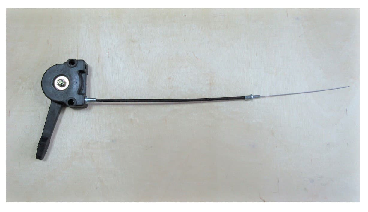 Рычаг газа в сборе с тросиком TSS RM80H,L/Throttle wire+Throttle lever, (80K-B40;80K-B43)