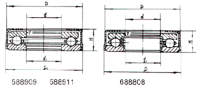 Подшипник (45х73х17) редуктора TSS DMD1000/Bearing