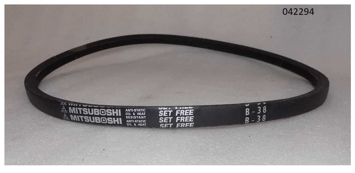 Ремень приводной гладкий (B-38) для ТСС WP320/Belt, №5 (330005)
