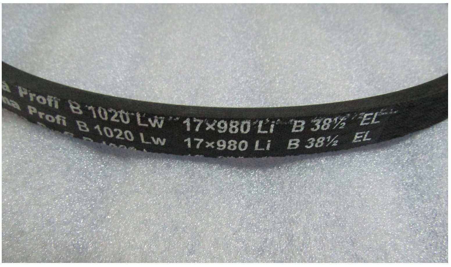 Ремень приводной гладкий (17х980Li, B38) для TSS-СР-420/V-BELT