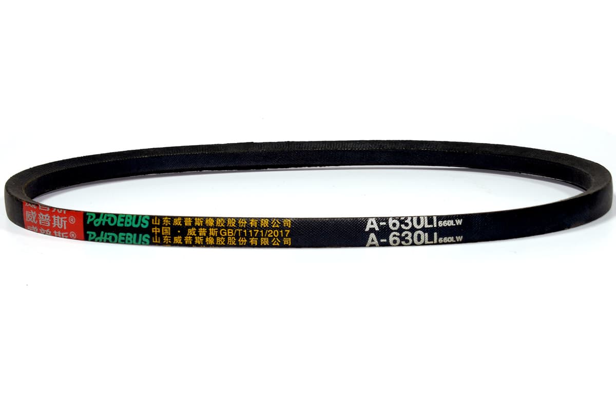 Ремень приводной гладкий (А630Li 660Lw) для ТСС DMR600 (DMD1000)/V-Belt