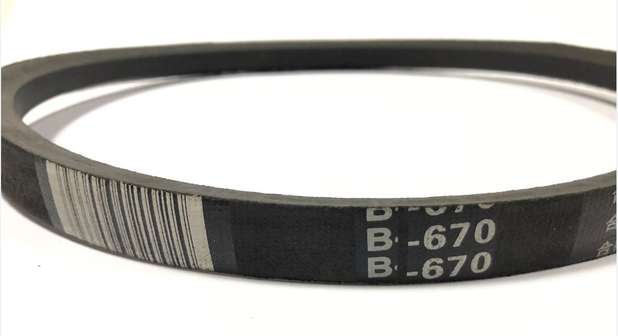 Ремень приводной гладкий (В-670) для ТСС DMD900/Belt, HIMPT В(Б)-670Lp/625Li
