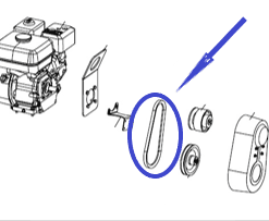 Ремень приводной гладкий (A-23, Li585/Ld615) для ТСС DMD/DMR600L/V-Belt EXTRA