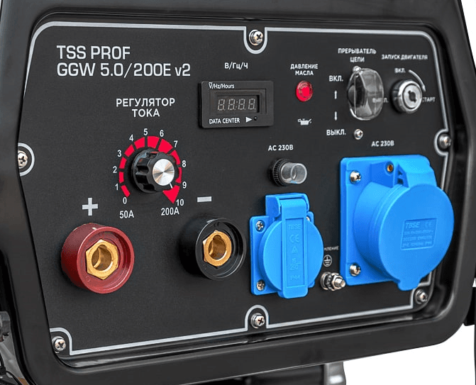 TSS PROF GGW 5.0 200E / Control panel assembly (20114-08636-00)