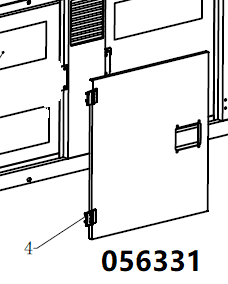 TSS DUAL DWG-500 / Position 4 - Hinge (70002-02613-00)