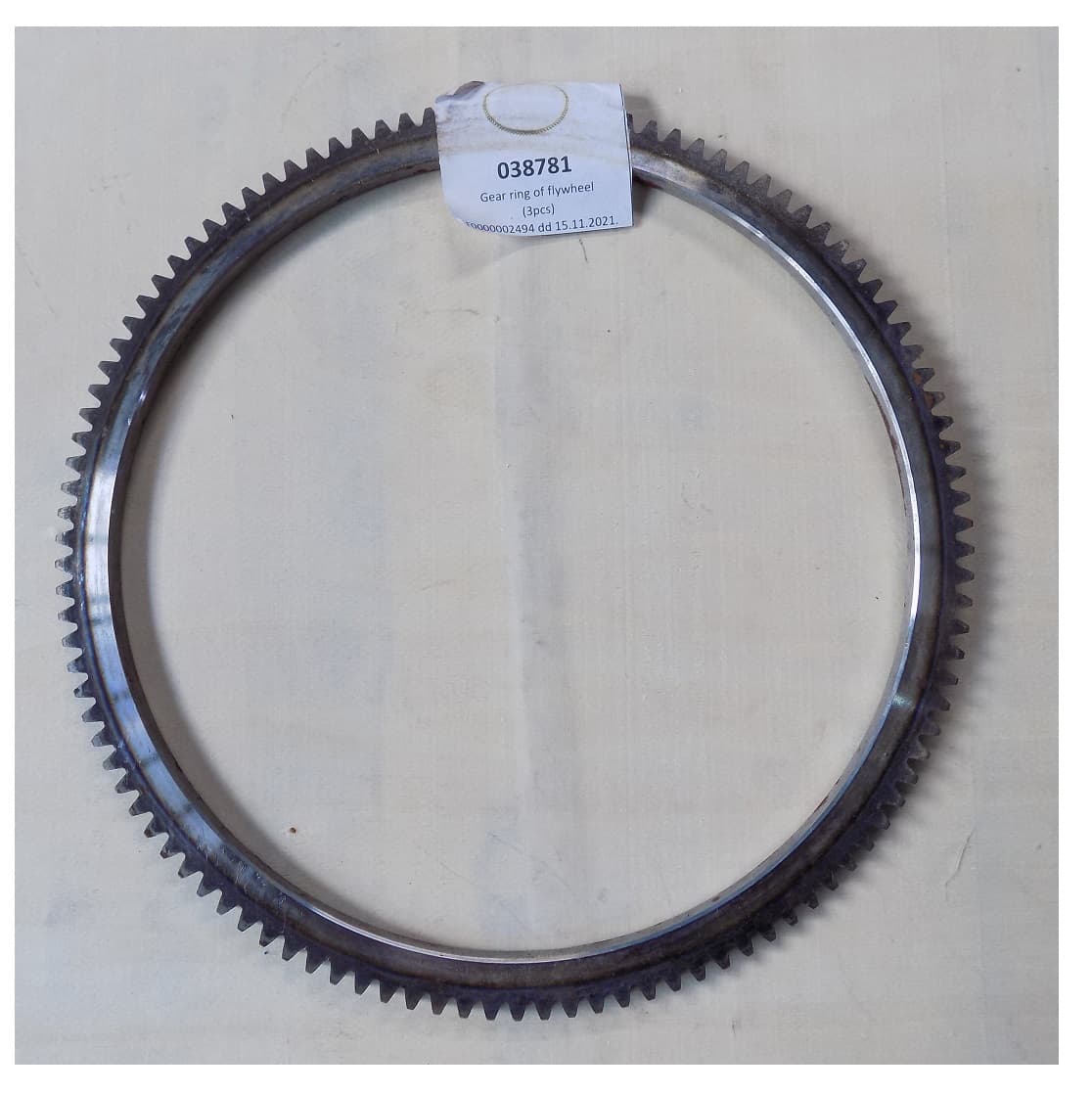 Венец зубчатый маховика186FA/188FB/192F / Gear ring of flywheel