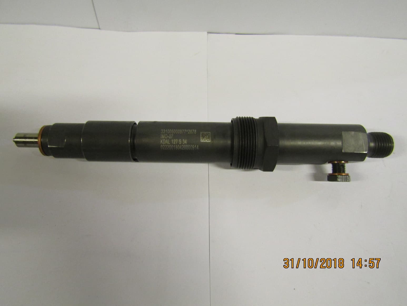 Форсунка топливная Baudouin 12M33G1400/5 /Fuel Injector (331005000977, 1001703128*2678.KDAL 127 S34)