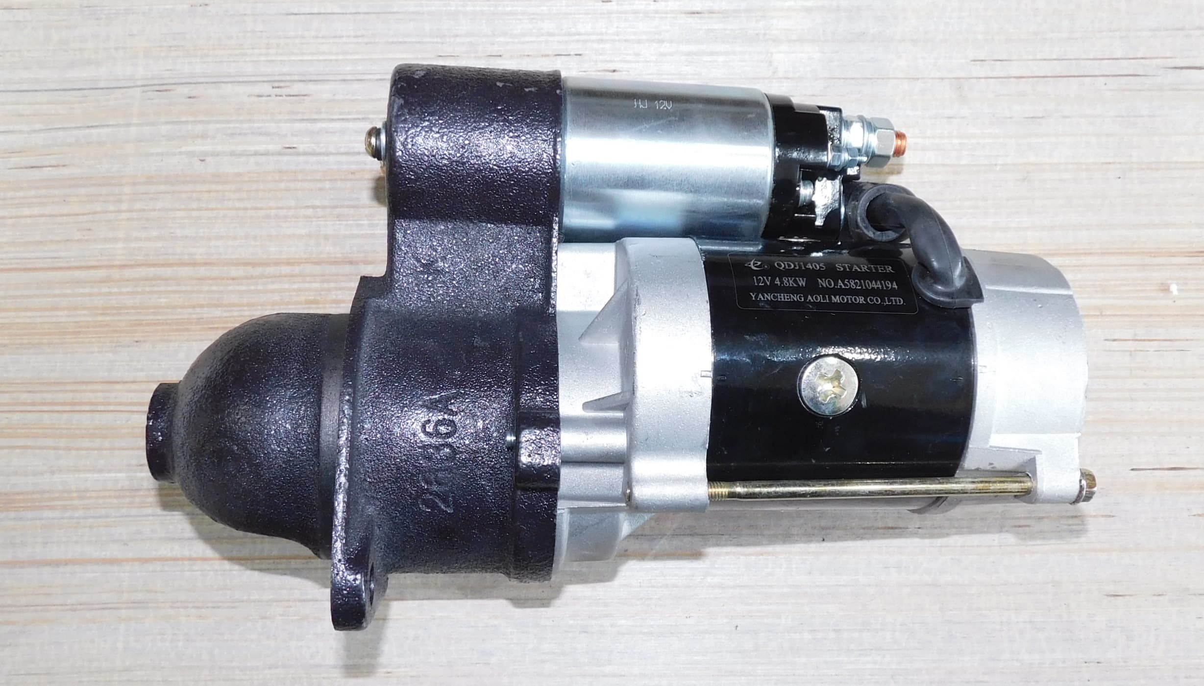 Стартер электрический TDY 19 4L/Starter,(Y480G-12300; QDJ 1405,12V,4,2-4,8KW)