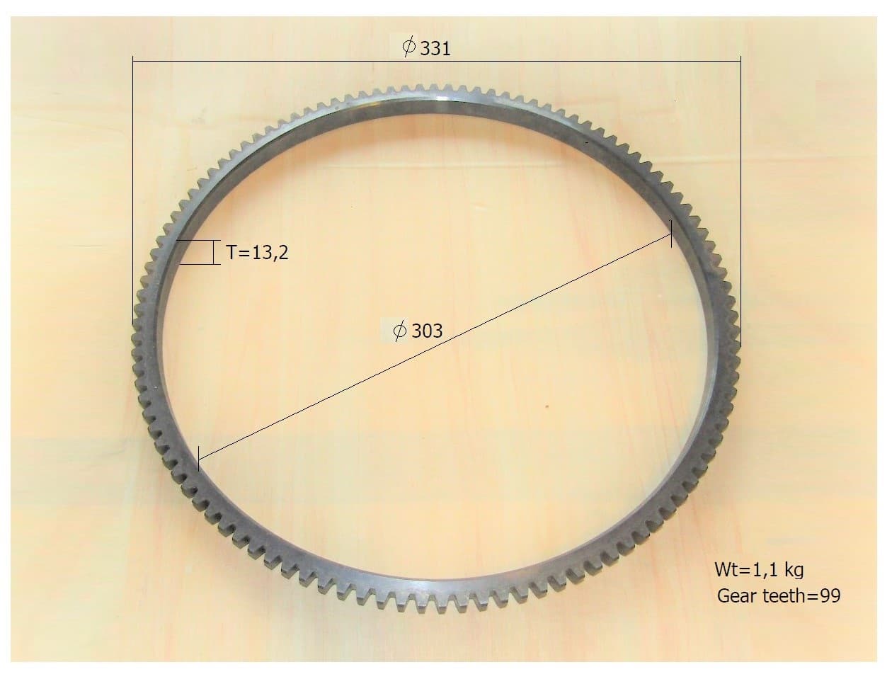 Венец зубчатый маховика /Gear Rim