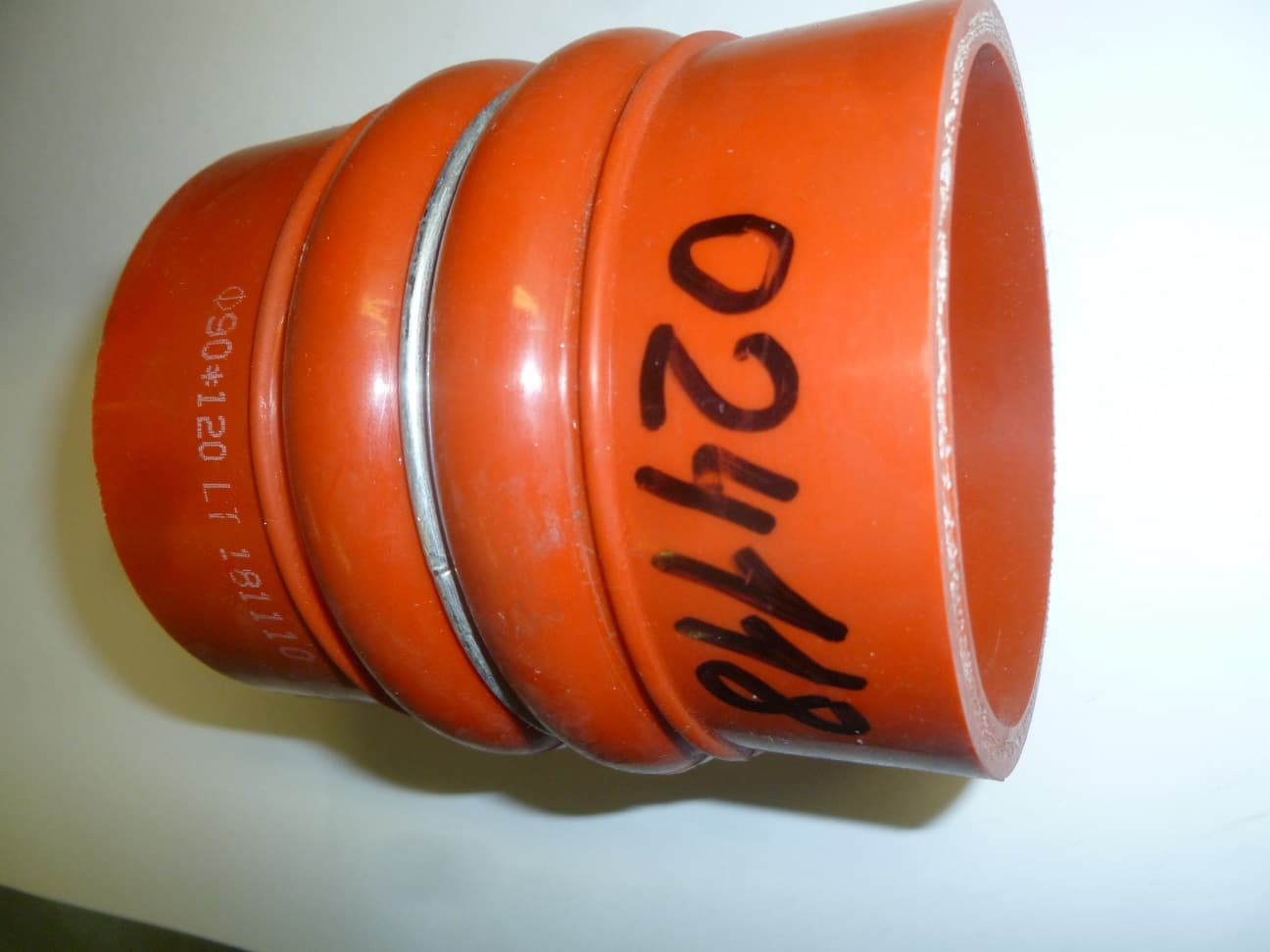 Патрубок воздушный от турбины к нижнему выходу интеркулера TDH322 6LTE/Variable diameter tube
