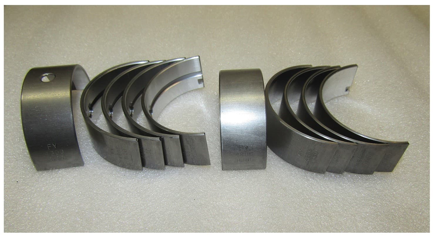 Вкладыши коренные Ricardo Y485BD; TDK 17 4L (комплект на 1 дв-ль -10 шт.)/Main bearing ( lower shell