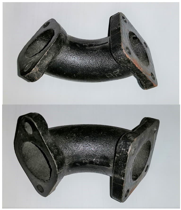 Патрубок выпускного коллектора/Exhaust manifold pipe