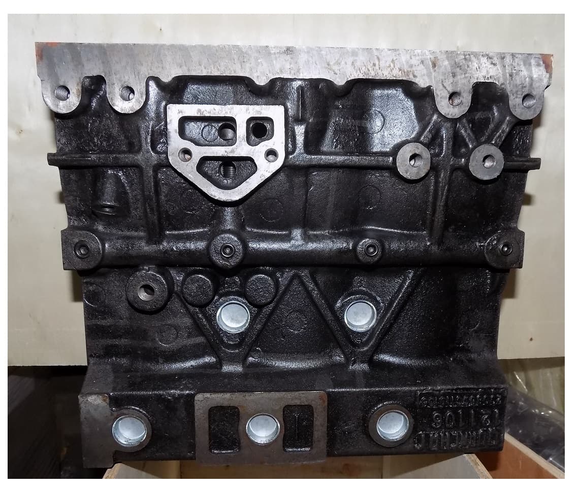 Блок цилиндров TDQ12 3L (L-12)/Cylinder block (QC385T—01101/2308500110100)