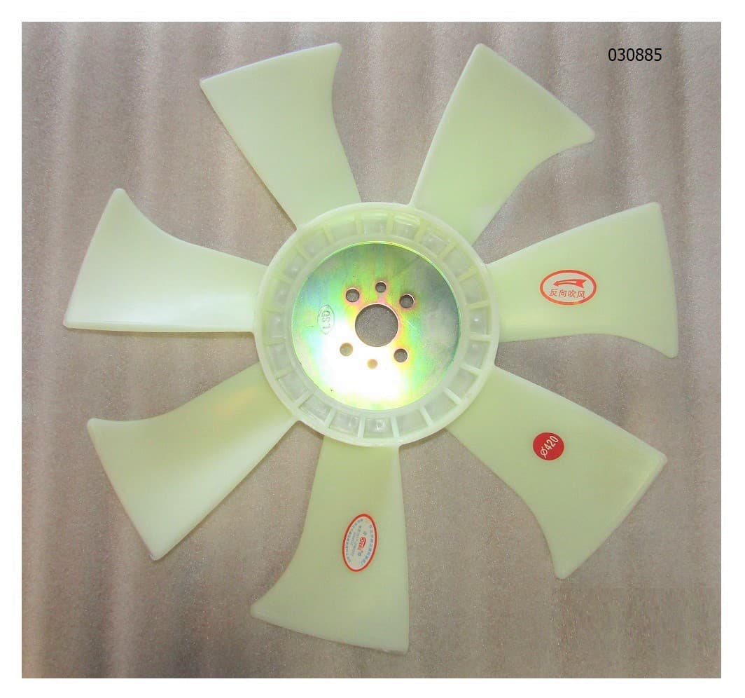 Крыльчатка вентилятора (D=420/7) TDR-K 18 4L;TDR-K 22 4L/Fan cooler