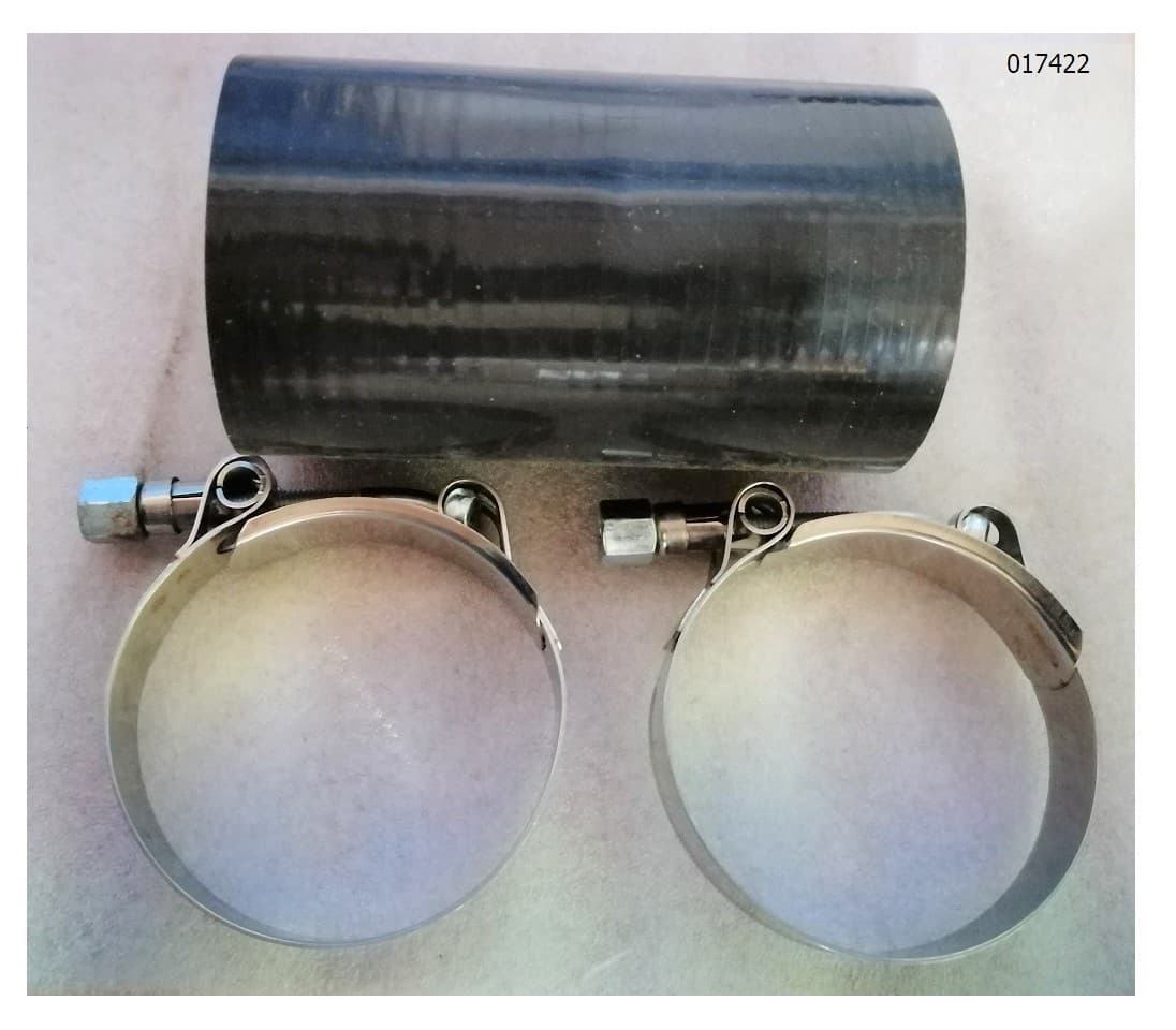 Рукав соединительный резиновый Ø64х100 TDW 618 12VTE/Rubber hose φ64×100 (33901064)
