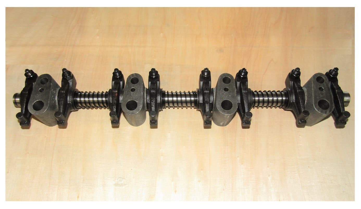 Ось коромысел в сборе с коромыслами,стойками,пружинами TDY 63 4LT /Rocker shaft assy, A0302004001/A0