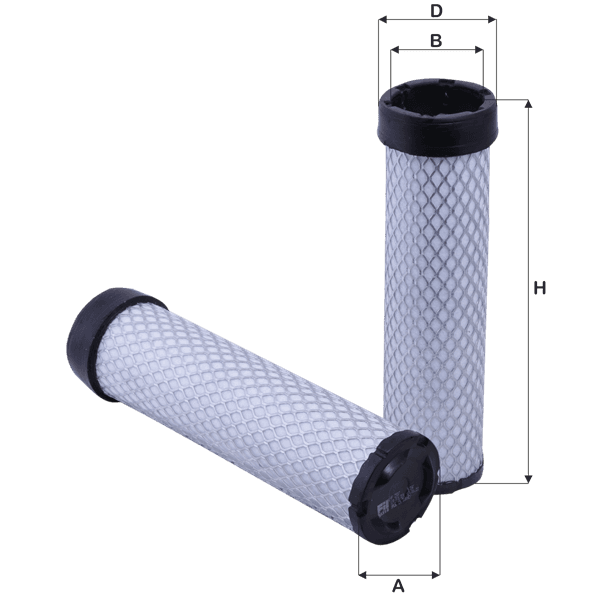Фильтроэлемент воздушный внутренний WP2.3D25E200/Air filter inner element (HP2587)