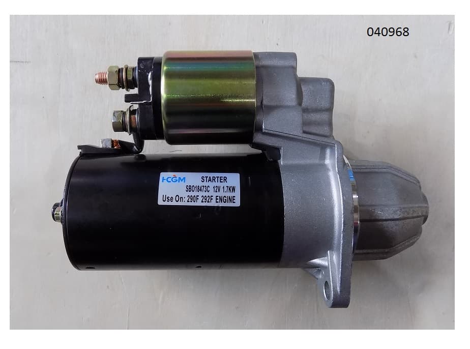Стартер электрический SDG 12000(..),CD292F Sh / Electric starter assy (CD292F-15000)