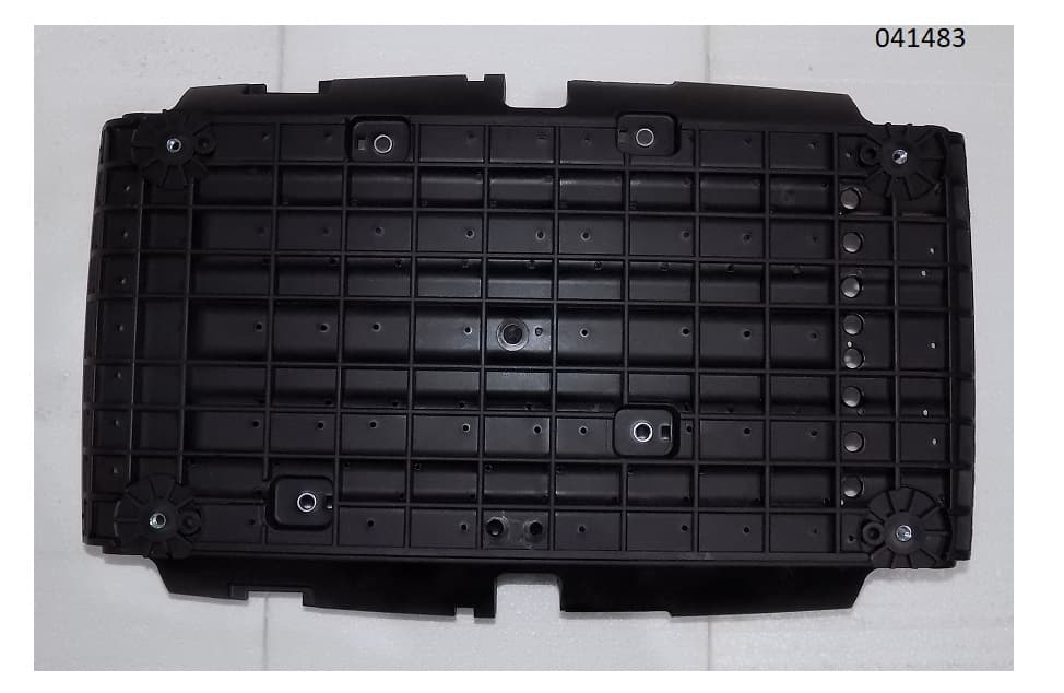 Панель кожуха пластиковая нижняя (дно) SGG 1800Si-2400Si,KM148F,KM152F / Casing panel plastic lower (bottom) (04.14.35700-200002-H1)