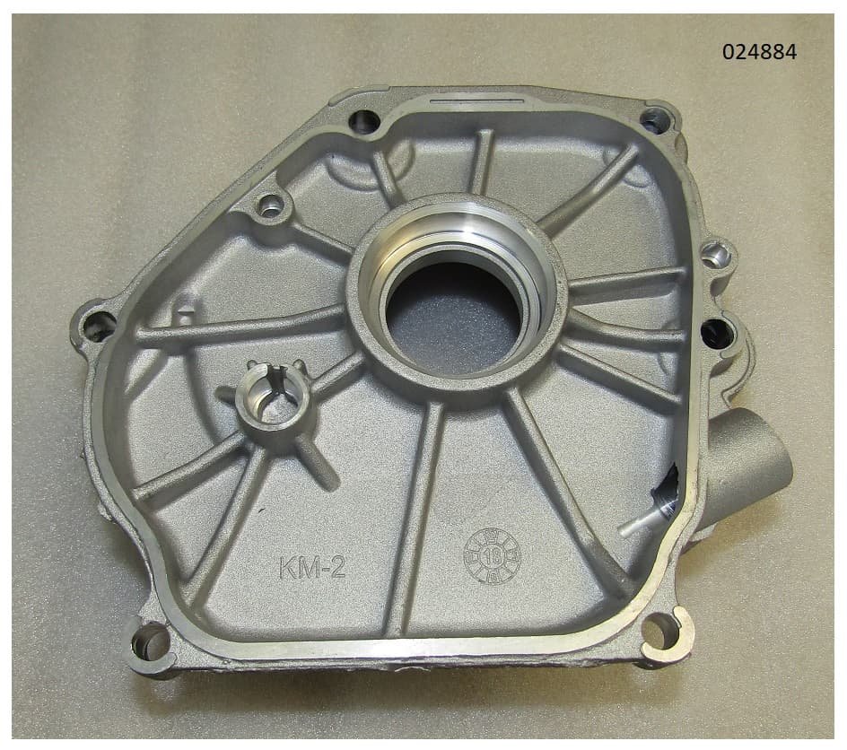 Крышка блока цилиндра SGG 2000N-3200EN Duplex,KM170FD Km / Сrankcase cover (03.01.11411-16802-00)