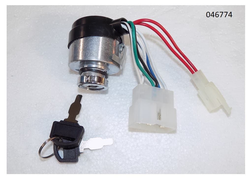 Замок зажигания с ключами в сборе SGG 5000EHNA-8500(..)A, (6+2 конт) Km / Ignition lock with keys assy (35160-200008-00)