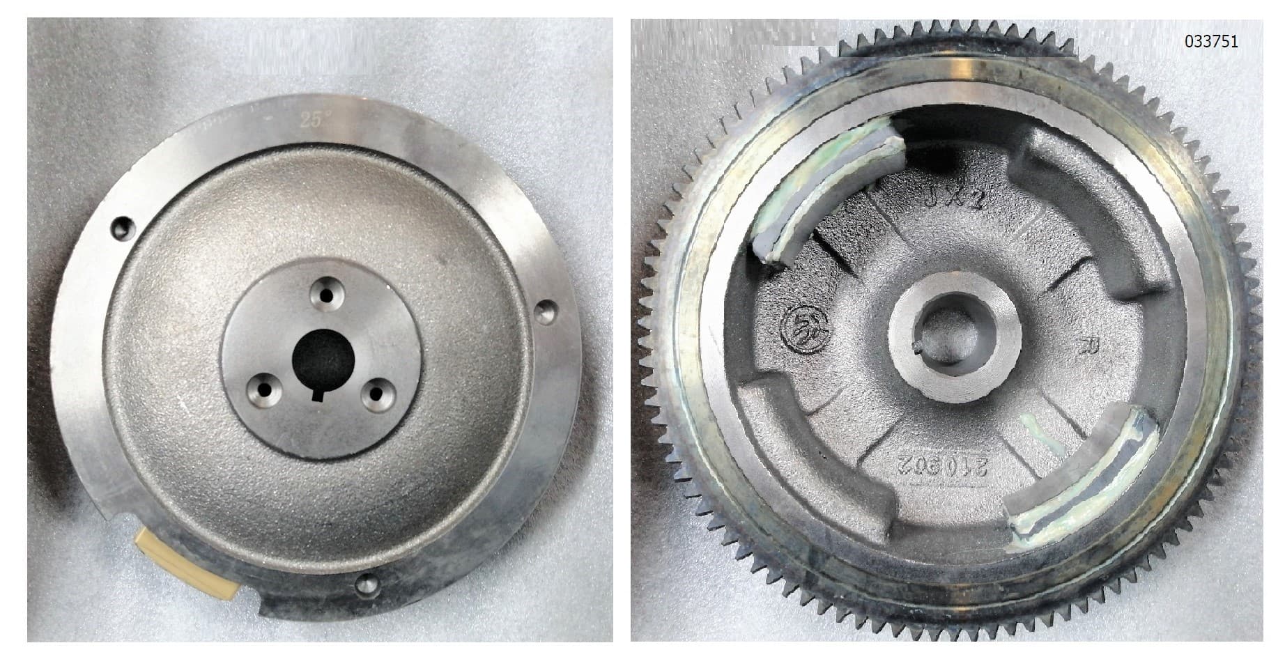 Маховик SGG 10000Ei,SV460 до 08.2024 (в сборе с венцом) Sc / Flywheel assy (20051-00020-00)
