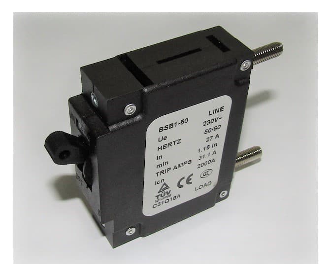 Выключатель автоматический (одинарный) 27А SGG 6000EN / AC circuit breaker