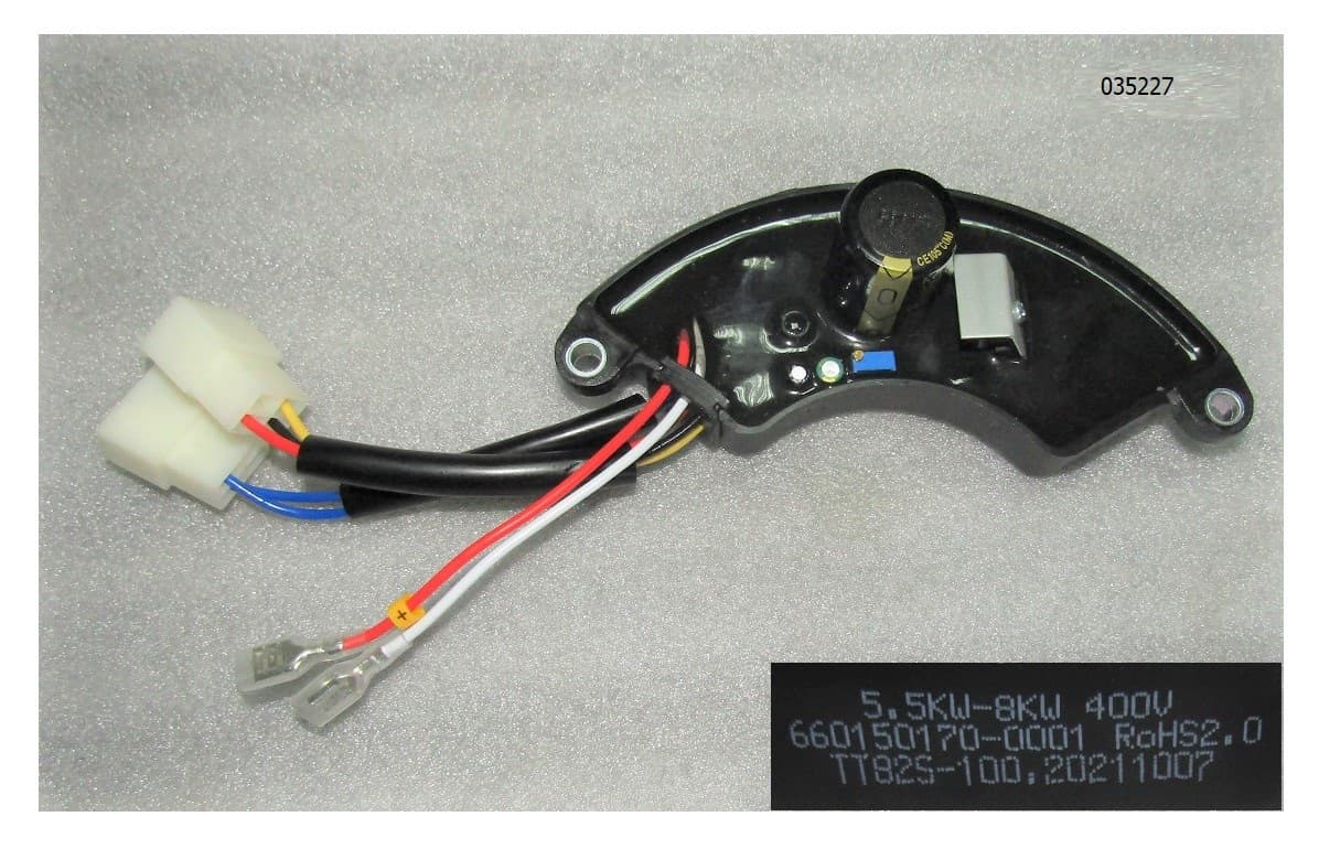 Регулятор напряжения SGG 9000E3L(..),LC192FD (380V,5,5-8,0 kw,7 контактов) / AVR 380V (660150170-0001)