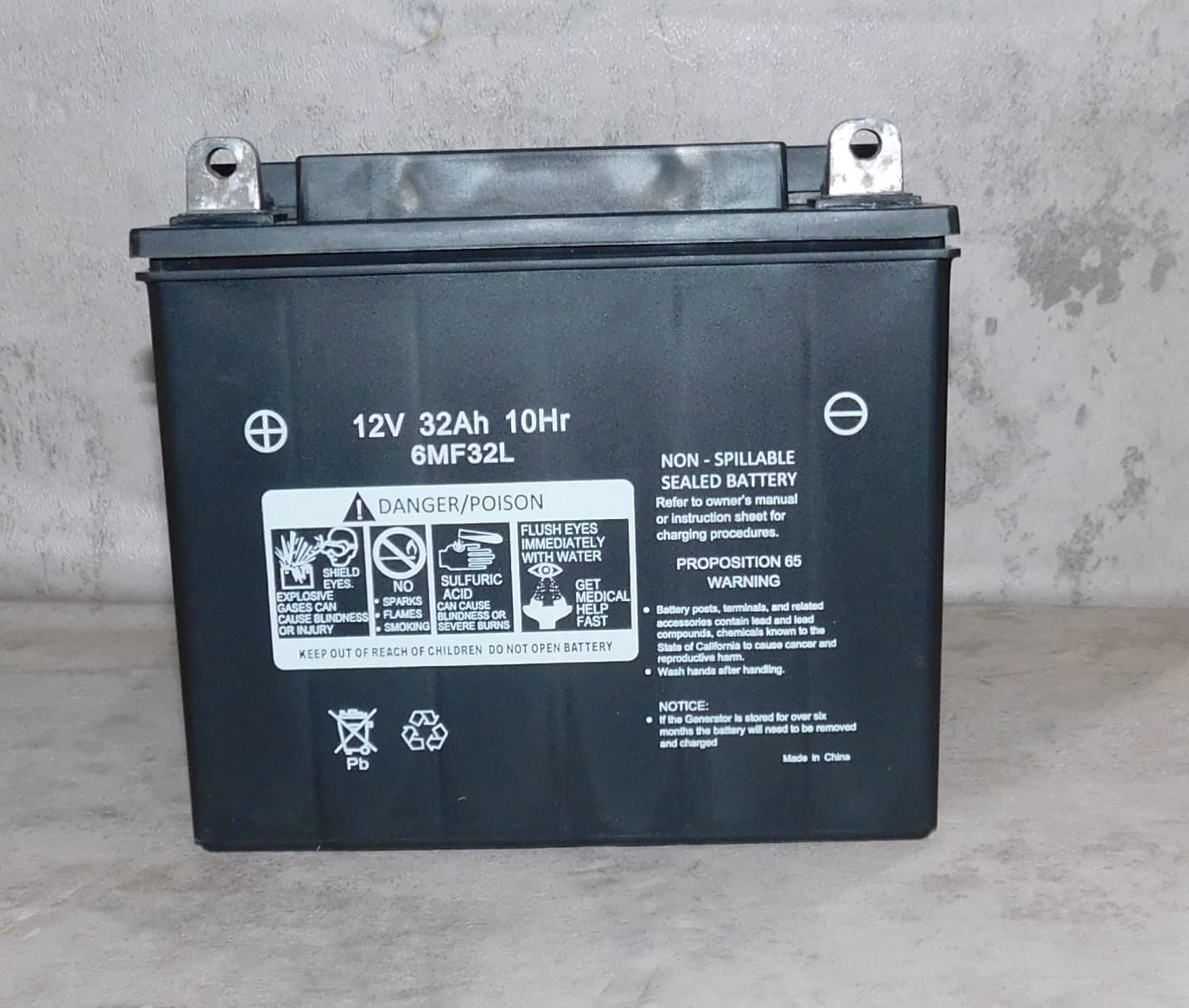 АКБ SDG 5500(..)-7500(..) Cm / Battery 12.8V (31002-00278-00)