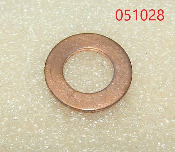 Прокладка маслопровода SDG 10000(..)-14000(..),LT290FE,LT292FE (медная D14х8х1) / Copper gasket D14х8х1 (1.02.09.99.0004)