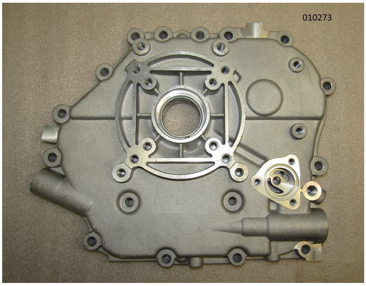 Крышка блока цилиндра задняя SDG 6500EH,C192FD Sc / Crankcase cover (86-1701904,78-1701902)