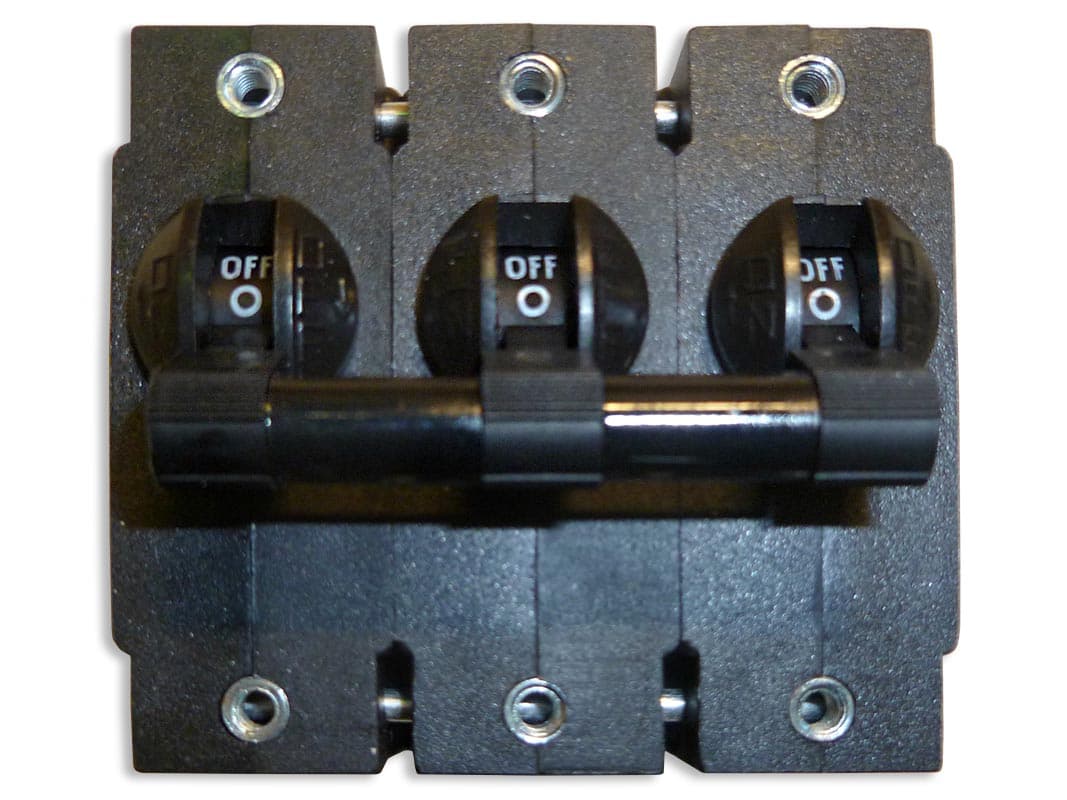 Выключатель автоматический (тройной) 10А SDG 6500 / AC circuit breaker 3-phase
