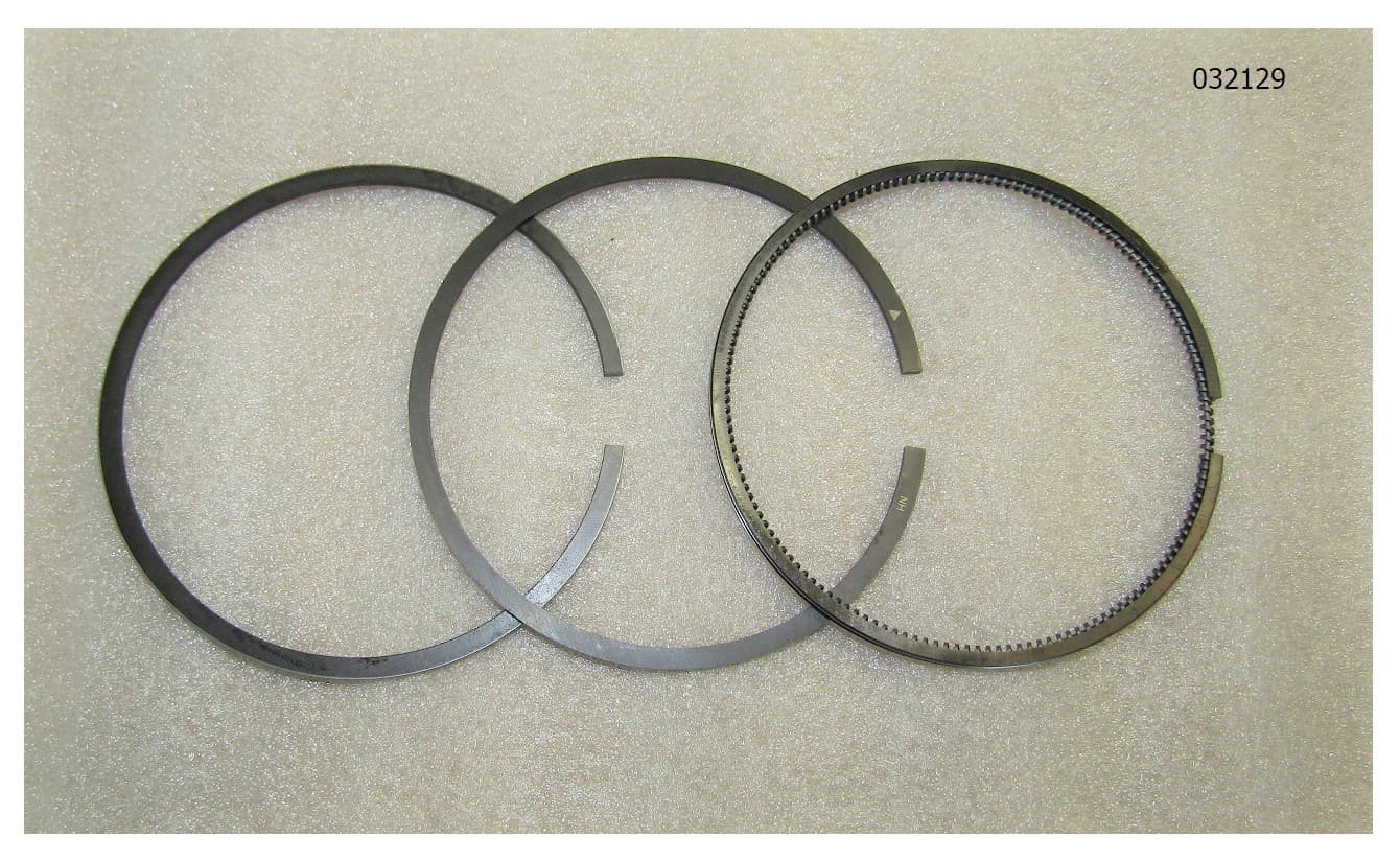 Кольца поршневые SDG 8000EH(EH3),198F (к-т из 3 шт.) Winsun / Piston rings kit (10104001/02/03)