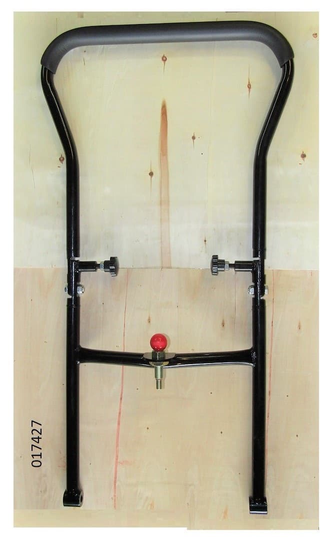 Ручка управления в сборе виброплиты TSS-VP90TH,L/Up handle+Down handle (assembled), №22+№23+№27+№28+№29 (C80T)
