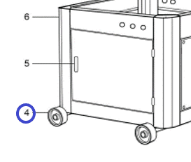 Колесо TSS GW 40B/GW40-WHEEL, №4 (60000544)