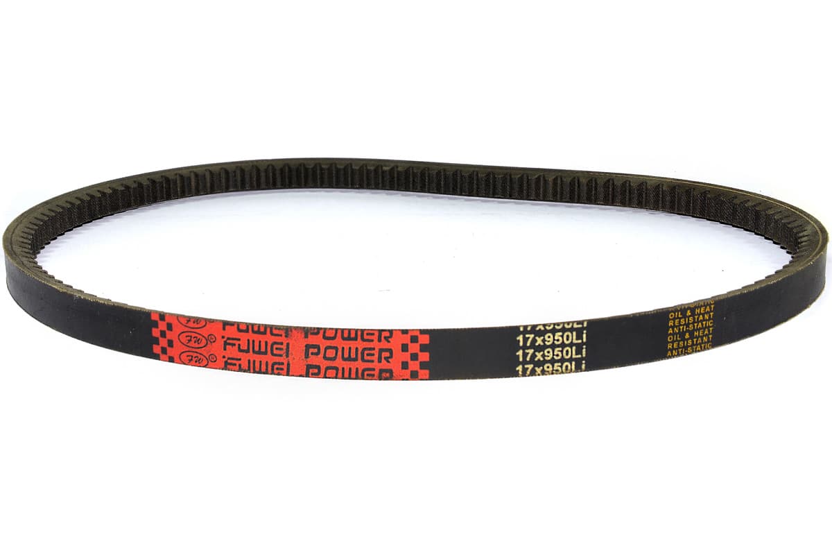 Ремень приводной зубчатый (17х950Li) для ТСС WP265YH/V-Belt