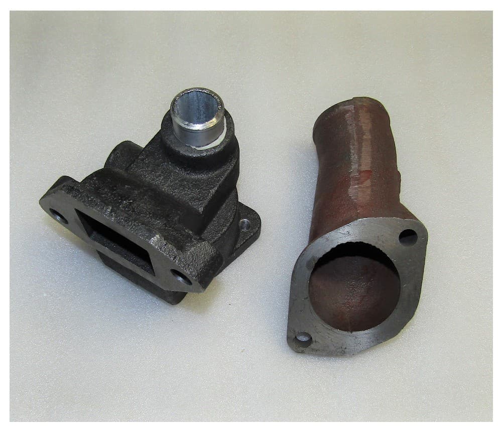 Корпус термостата в сборе с крышкой Ricardo R4105ZLDS1; TDK 56-170 6LT/Thermostat housing assembly