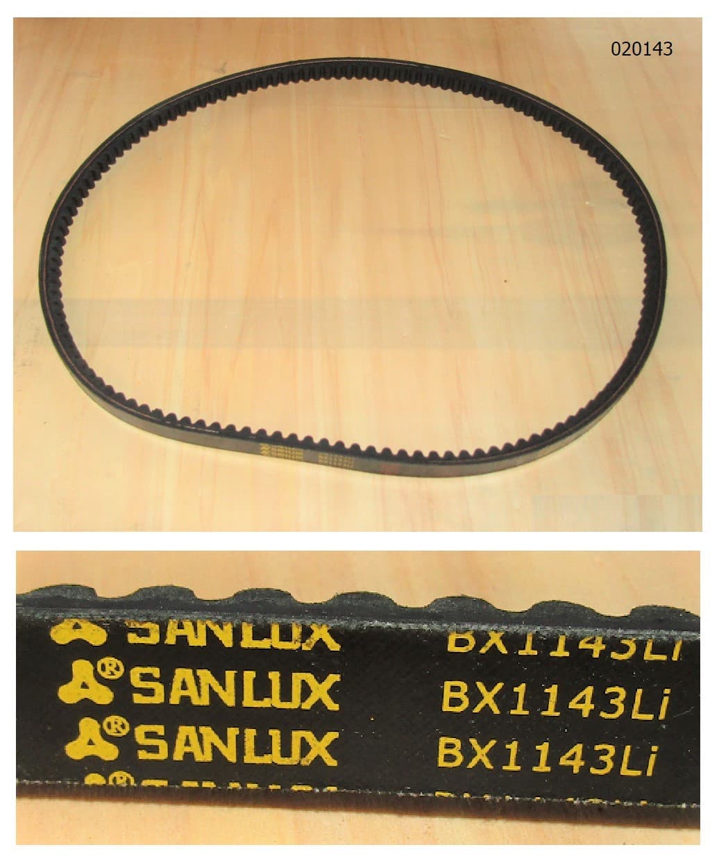 Ремень приводной генератора TDQ 30,38 4L/V-Belt,АV17x1143Li