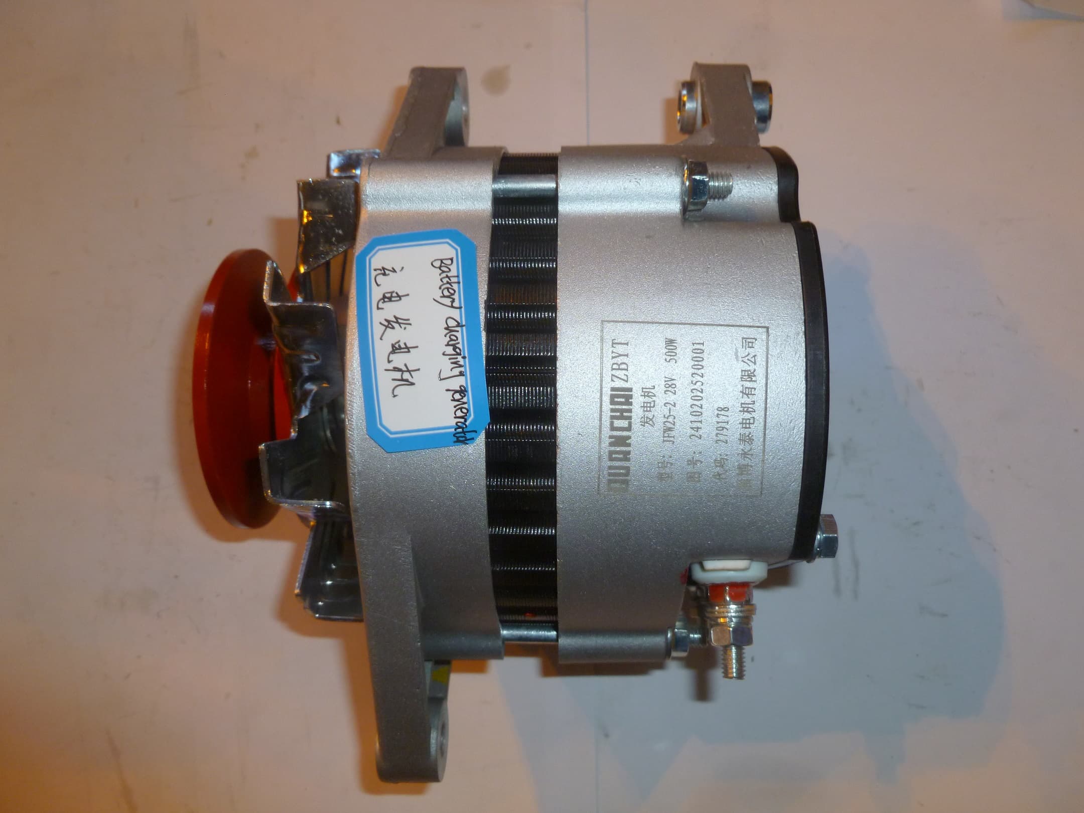 Генератор зарядный TDQ 38 4L (D=80/1B) /Battery charging generator