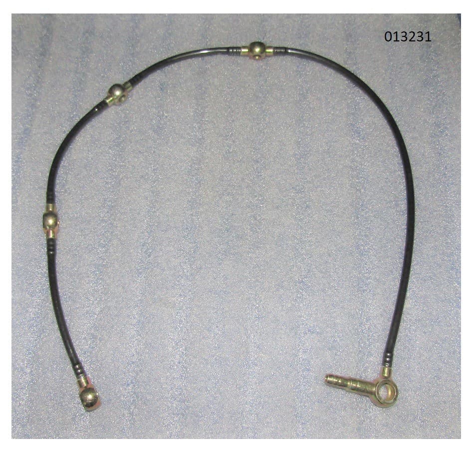 Трубка дренажная форсунок Quanchai QC490D; TDQ 20 4L/Injector oil return pipe