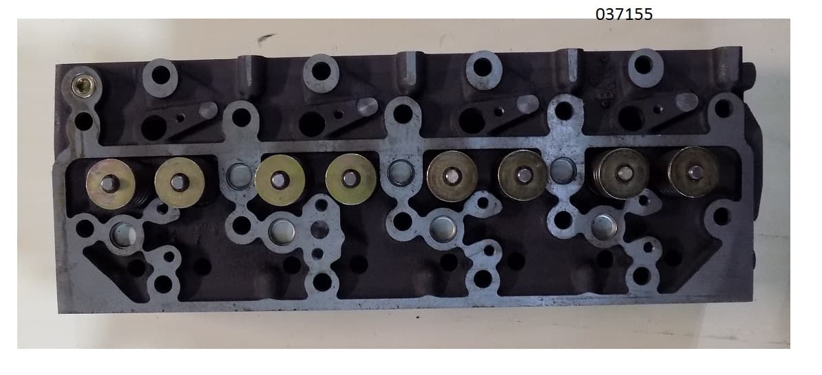 Головка блока цилиндров в сборе с клапанами TDK-N 110 4LT /Cylinder head assy with valves