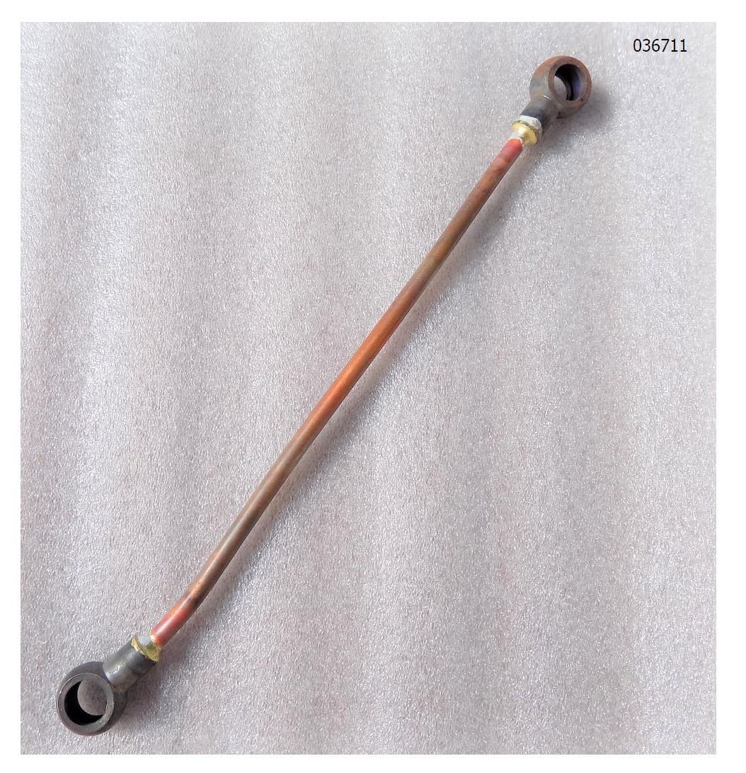 Трубка подачи масла на ТНВД TDK-N 110 4LT/Lubricating pipe subassembly, Fuel injectionpump 4RT310200