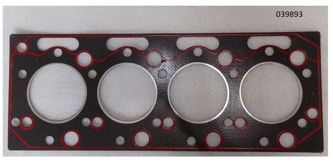 Прокладка головки блока цилиндров Ricardo K4100; TDK 26 4LT/ Gasket,cylinder head,