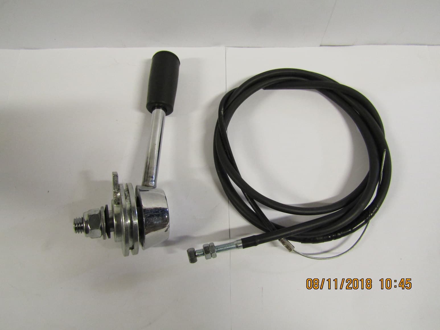 Рычаг газа с тросиком TSS-СР-350/Trottle Wire №22+Oil Lever Assy, №21 (2304-00018-4+2304-14000-1)