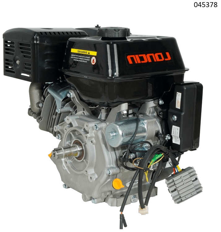 Двигатель бензиновый Loncin G390FD TSS DRD1600L/Engine Loncin G390FD (A type Ø25mm, 5А)